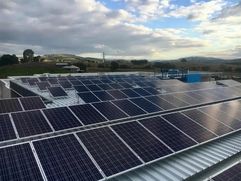 64kW install, BP Gatton, installed by RS Energy