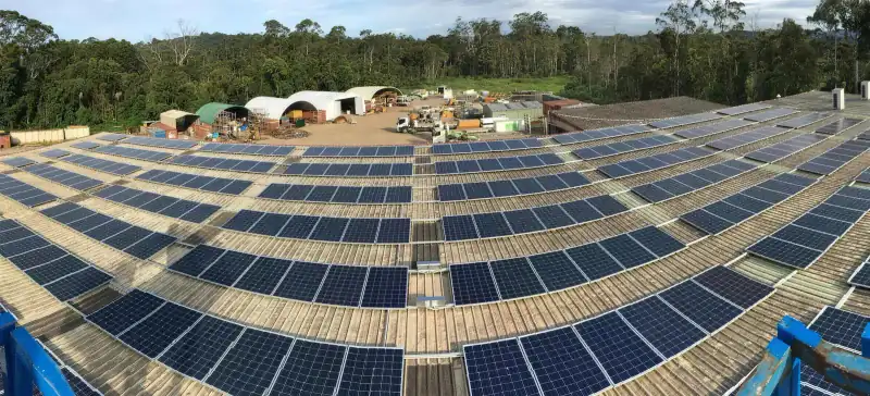 100kW system, Metal Works, Brisbane, installed by RS Energy